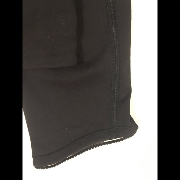 11.Lululemon Deep Breath Crop (21" ) Black 8 - Picture 8 of 8